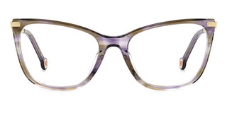 Carolina Herrera Her 0287/g Women Violet Rectangle Eyeglasses