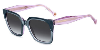 Carolina Herrera Her 0288/s Women Blue Squared Sunglasses