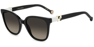 Carolina Herrera Her 0297/s Women Black Squared Sunglasses