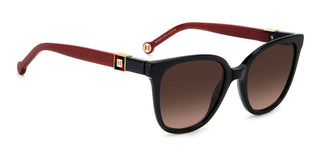 Carolina Herrera Her 0297/s Women Black Squared Sunglasses