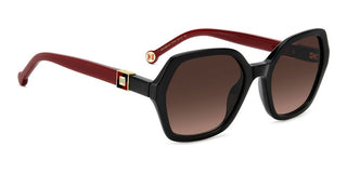 Carolina Herrera Her 0298/g/s Women Black Squared Sunglasses