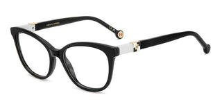 Carolina Herrera Her 0299 Women Black Geometric Eyeglasses