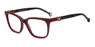 Carolina Herrera Her 0300 Women Red Rectangle Eyeglasses