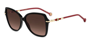 Carolina Herrera Her 0302/s Women Black Butterfly Sunglasses