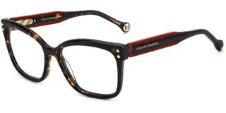 Carolina Herrera HER 0316 women Havana Rectangle Eyeglasses