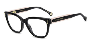 Carolina Herrera Her 0317/g Women Black Rectangle Eyeglasses