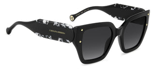 Carolina Herrera Her 0323/s Women Black Squared Sunglasses