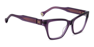 Carolina Herrera HER 0330 women Violet Cat Eye Eyeglasses