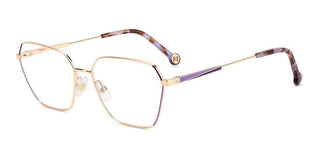 Carolina Herrera Her 0338 Women Gold Geometric Eyeglasses