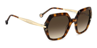 Carolina Herrera HER 0347/S women Havana Geometric Sunglasses