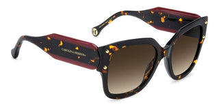 Carolina Herrera Her 0366/s Women Havana Squared Sunglasses