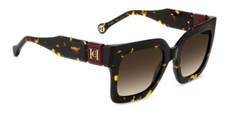 Carolina Herrera HER 0369/S women Havana Squared Sunglasses