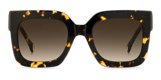 Carolina Herrera HER 0369/S women Havana Squared Sunglasses