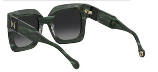 Carolina Herrera HER 0369/S women Green Squared Sunglasses