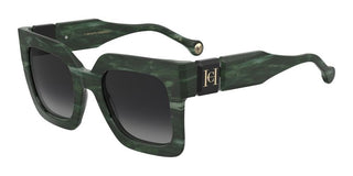 Carolina Herrera HER 0369/S women Green Squared Sunglasses