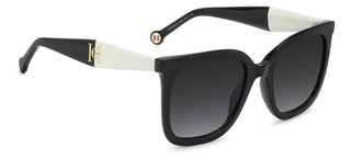 Carolina Herrera Her 0375/g/s Women Black Squared Sunglasses