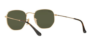 Ray-Ban HEXAGONAL METAL RB 3548N unisex Gold Geometric Sunglasses