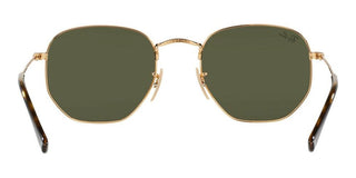 Ray-Ban HEXAGONAL METAL RB 3548N unisex Gold Geometric Sunglasses