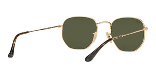 Ray-Ban HEXAGONAL METAL RB 3548N unisex Gold Geometric Sunglasses