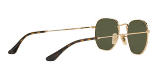 Ray-Ban HEXAGONAL METAL RB 3548N unisex Gold Geometric Sunglasses