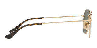 Ray-Ban HEXAGONAL METAL RB 3548N unisex Gold Geometric Sunglasses
