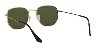 Ray-Ban HEXAGONAL METAL RB 3548N unisex Gold Geometric Sunglasses
