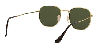 Ray-Ban HEXAGONAL METAL RB 3548N unisex Gold Geometric Sunglasses