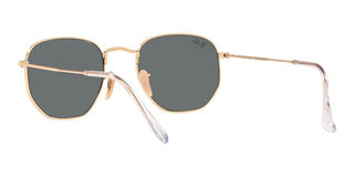 Ray-Ban HEXAGONAL METAL RB 3548N unisex Gold Geometric Sunglasses