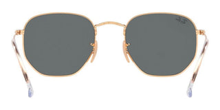 Ray-Ban HEXAGONAL METAL RB 3548N unisex Gold Geometric Sunglasses
