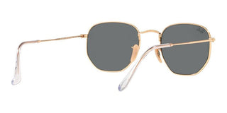 Ray-Ban HEXAGONAL METAL RB 3548N unisex Gold Geometric Sunglasses