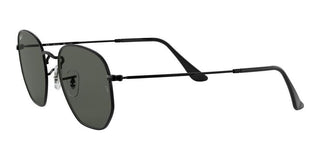 Ray-Ban HEXAGONAL METAL RB 3548N unisex Black Geometric Sunglasses