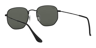 Ray-Ban HEXAGONAL METAL RB 3548N unisex Black Geometric Sunglasses