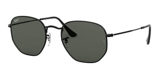 Ray-Ban HEXAGONAL METAL RB 3548N unisex Black Geometric Sunglasses