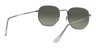 Ray-Ban HEXAGONAL METAL RB 3548N unisex Ruthenium Geometric Sunglasses