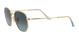 Ray-Ban HEXAGONAL METAL RB 3548N unisex Gold Geometric Sunglasses