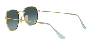 Ray-Ban HEXAGONAL METAL RB 3548N unisex Gold Geometric Sunglasses