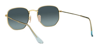 Ray-Ban HEXAGONAL METAL RB 3548N unisex Gold Geometric Sunglasses