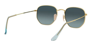 Ray-Ban HEXAGONAL METAL RB 3548N unisex Gold Geometric Sunglasses