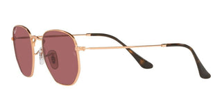 Ray-Ban HEXAGONAL METAL RB 3548N unisex Rose gold Geometric Sunglasses