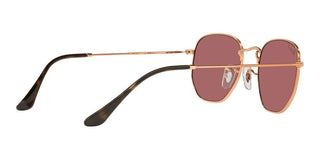 Ray-Ban HEXAGONAL METAL RB 3548N unisex Rose gold Geometric Sunglasses