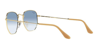 Ray-Ban HEXAGONAL RB 3548 unisex Gold Geometric Sunglasses