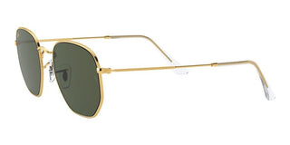 Ray-Ban HEXAGONAL RB 3548 LEGEND GOLD unisex Gold Geometric Sunglasses