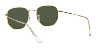 Ray-Ban HEXAGONAL RB 3548 LEGEND GOLD unisex Gold Geometric Sunglasses