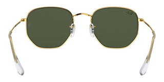 Ray-Ban HEXAGONAL RB 3548 LEGEND GOLD unisex Gold Geometric Sunglasses