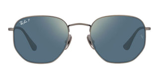 Ray-Ban HEXAGONAL RB 8148 unisex Ruthenium Geometric Sunglasses