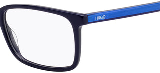 Hugo HG 1029 men Blue Geometric Eyeglasses