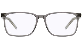 Hugo HG 1097 men Grey Geometric Eyeglasses