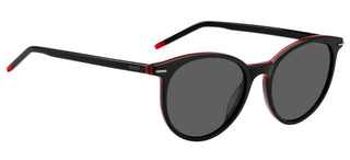 Hugo HG 1173/S women Black Round Sunglasses