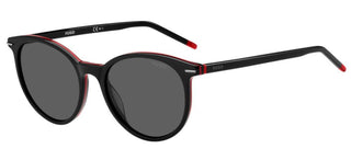 Hugo HG 1173/S women Black Round Sunglasses