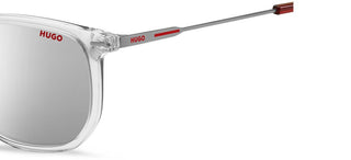 Hugo HG 1204/S men Transparent Rectangle Sunglasses